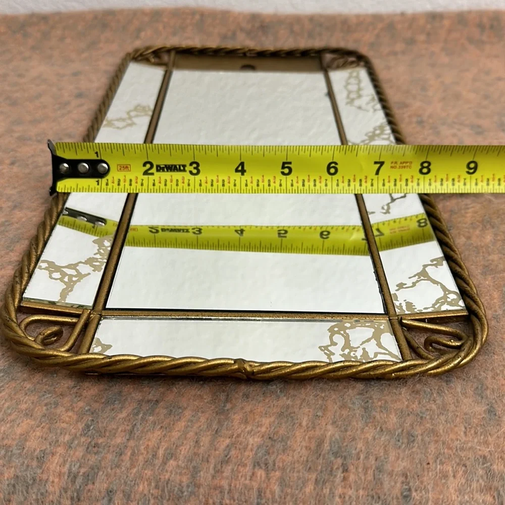 Vintage gold frames mirror
